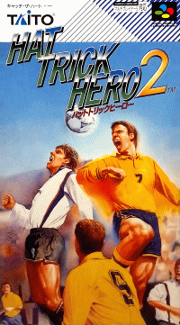 Hat Trick Hero 2 Super Famicom  box art